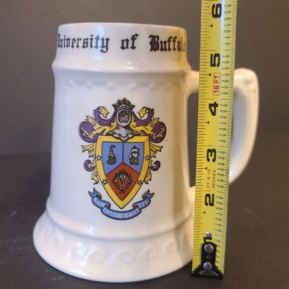 Delta Sigma Pi University of Buffalo New York Vintage Ceramic Tankard Stein VERN - Picture 8 of 9